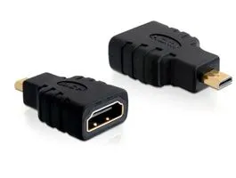 Delock nagy sebességű adapter HDMI - micro D apa  A anya (65242)