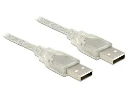 Delock USB 2.0-s kábel A-típusú csatlakozódugóval  USB 2.0-s, A-típusú csatlakozódugóval 2 m (83889)