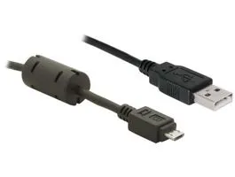 Delock USB2.0 - A apa - Micro-B USB  apa kábel, 1m (82299)