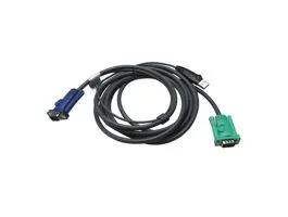 ATEN 2L-5203U USB KVM Cable with 3in1 SPHD 3m Black