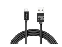 Delight USB Type-C Adatkábel LED Black