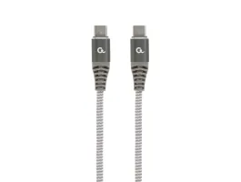 Gembird CC-USB2B-CMCM60-1.5M 60W Type-C Power Delivery (PD) Premium Charging  Data cable 1,5m Grey