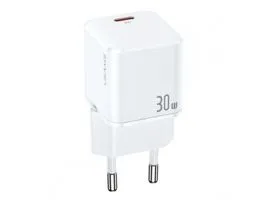 Usams T45 30W Super Si Mini PD Fast Charger White