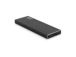 ACT AC1600 USB3.2 M.2 SATA SSD Enclosure Aluminium Design Black