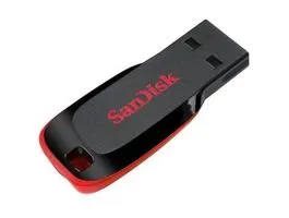 Sandisk 128GB Cruzer Blade USB 2.0 Black/Red