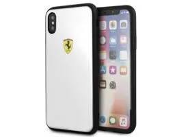 Ferrari On-Track iPhone X fehér logós akril tok