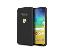 Ferrari Samsung S10 Lite SF fekete szilikon  tok