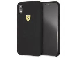 Ferrari SF iPhone XR fekete szilikon tok