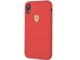 Ferrari SF iPhone XR piros szilikon tok