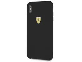 Ferrari SF iPhone XS MAX fekete szilikon tok