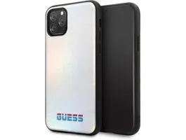 GUESS iPhone 11 Pro ezüst színváltó kemény tok