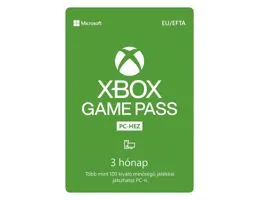 Microsoft Game Pass 3 hónapos PC előfizetés