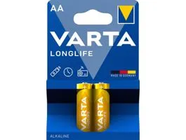 Varta 4106101412 Longlife AA (LR6) alkáli ceruza elem 2db/bliszter