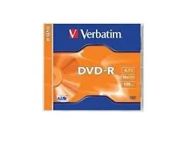 VERBATIM DVDV-16  DVD-R normál tokos DVD lemez