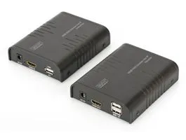 DIGITUS DS-55202  4K HDMI (120m FullHD) extender szett