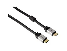 HAMA 53760 PRO HIGH SPEED HDMI KÁBEL, FEKETE, ARANYOZOTT, 1,8M