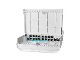 MikroTik netPower 15FR 16xFE LAN 2x SFP port kültéri switch