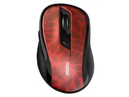 Rapoo &quot;M500&quot; Bluetooth vezeték nélküli piros egér