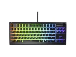 SteelSeries Apex 3 TKL UK fekete gamer billentyűzet