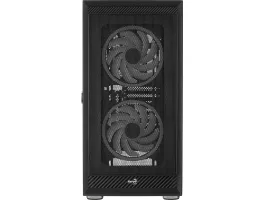 Aerocool Graphite ARGB ATX Fekete Edzett üveg számítógépház