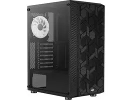 Aerocool Hive v3 FRGB ATX Fekete Edzett üveg számítógépház