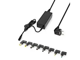 NEDIS Notebook adapter 90 W USB (20V) / 4.5 x 3.0 mm (19.5V) / 5.5 x 1.7 mm (19V) / 5.5 x 2.5 mm (19V) / 6.5 x 4.4 mm (1