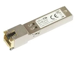 MikroTik RJ45 SFP+ 10/100/1000M/2.5G/5G/10G copper modul