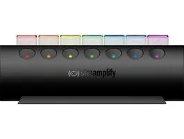 HUB USB Streamplify CTRL 7 Slot RGB 12V Fekete