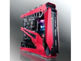 RAIJINTEK NYX Pro Showcase E-ATX Edzett üveg Piros számítógépház