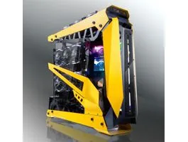 RAIJINTEK NYX Pro Showcase E-ATX Edzett üveg Sárga számítógépház