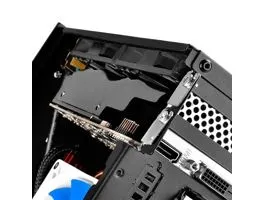 Silverstone SST-ML06B-E Milo HTPC Fekete számítógépház