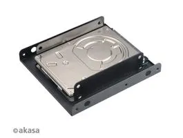 HDD/SSD beépítő keret Akasa 3.5 helyre - 2x 2.5 HDD/SSD + kábel