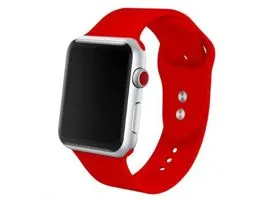 Mybandz APPLE WATCH UTÁNGYÁRTOTT SZILIKON ÓRASZÍJ /PIROS/ 38/40 MM (APW381643)