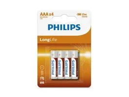 Philips ELEM LONGLIFE AAA 4-BLISZTER (R03L4B/10)