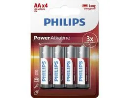 Philips ELEM POWER ALKALI AA 4-BLISZTER (LR6P4B/10)