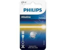 Philips GOMBELEM ALKALI 1.5V 1-BLISZTER (A76/01B)