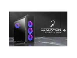 Chieftec Gaming Scorpion 4 A-RGB ATX Fekete számítógépház