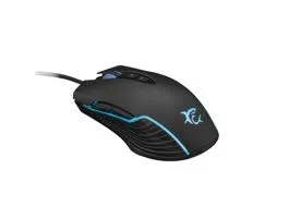 Mouse White Shark GM-5003 AZARAH Gaming egér - Fekete