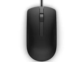 DELL Vezetékes egér, MS116 Optical Mouse - Black