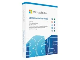 Microsoft 365 Vállalati Standard verzió (Business Standard) 1Y Win/MAC HUN FPP BOX Doboz P8