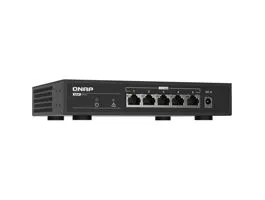 QNAP Switch 5x2500Mbps, Nem Menedzselhető, Asztali - QSW-1105-5T