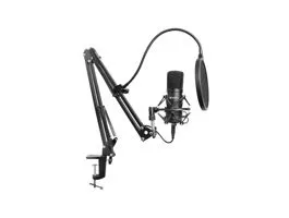 SANDBERG Mikrofon, Streamer USB Microphone Kit, Fekete