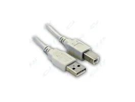 WIRETEK kábel USB Összekötő A-B, 3m, Male/Male