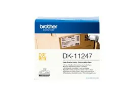 Brother DK-11247 elővágott öntapadós címke 180db/tekercs 103mm x 164mm White