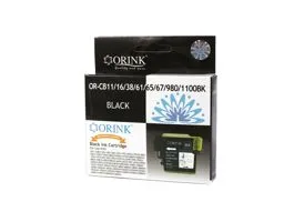 Brother CB11/LC980/LC1100XL tintapatron black ORINK