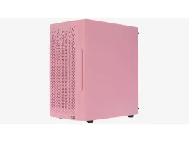 Aerocool Trinity Mini Mesh mATX Pink Edzett üveg számítógépház