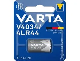 VARTA Alkáli elem LR44 6 V 170 mAh 1 - Buborékfólia Ezüst / Kék (VARTA-V4034PX)