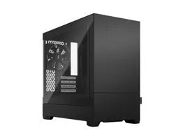 Fractal Design Pop Mini Silent Fekete világos ablakos (Táp nélküli) mATX ház