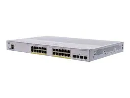 Cisco CBS350-24P-4G 24x GbE PoE+ LAN 4x SFP port L3 menedzselhető PoE+ switch