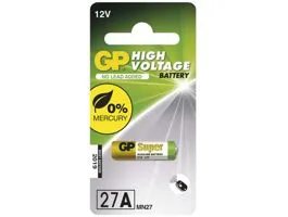 GP High Voltage alkáli 27A (A27, MN27, A90) elem 1db/bliszter